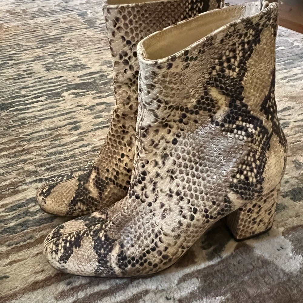 Snakeskin Boots